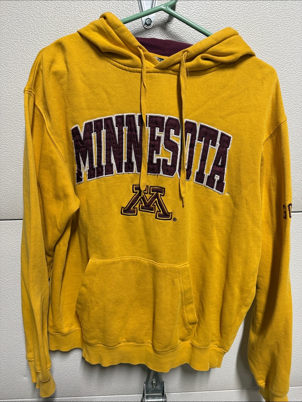 University of Minnesota Gold Crewneck Hoodie